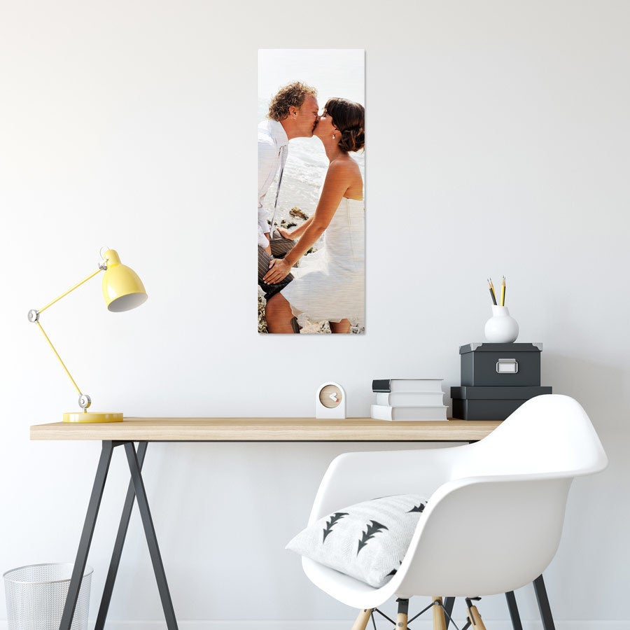 Foto op aluminium afdrukken - Geborsteld (ChromaLuxe) - 30 x 80 cm