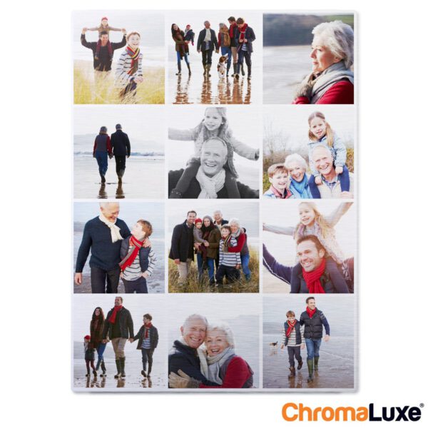 Instacollage aluminium - Geborsteld
