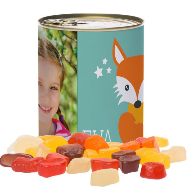 Snoepblik bedrukken - Winegums