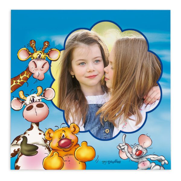 Doodles tegel bedrukken - Hardboard - 15 x 15 cm