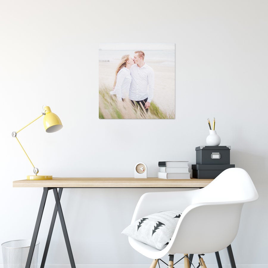 Foto op aluminium afdrukken - Geborsteld (ChromaLuxe) - 50 x 50 cm