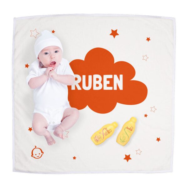 Zwitsal pakket maken - Babydeken met naam