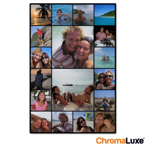 Instacollage aluminium - Wit