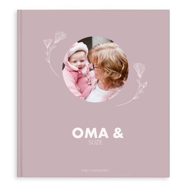 Momenten fotoboek maken - Oma & ik/wij - XL - Hardcover - 40 pagina&apos;s
