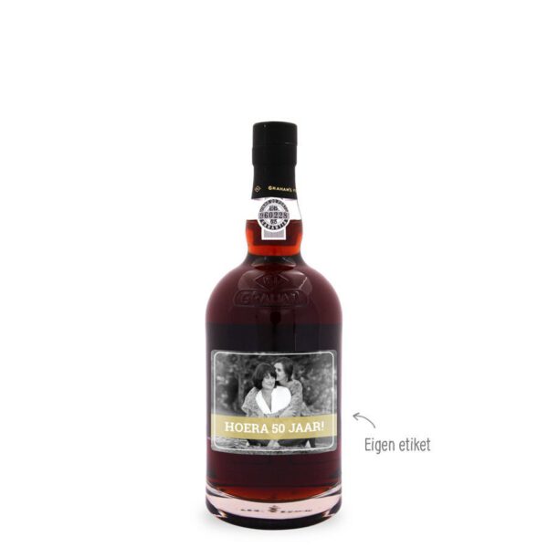 Port met bedrukt etiket - Graham&apos;s The Tawny Reserve