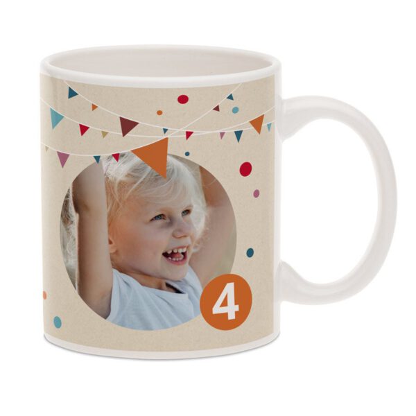 Mok met foto bedrukken - Verjaardag