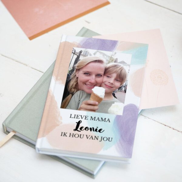 Moederdag notitieboekje bedrukken - Hardcover