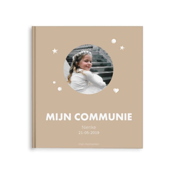 Momenten fotoboek maken - Mijn communie - M - Hardcover - 40 pagina&apos;s