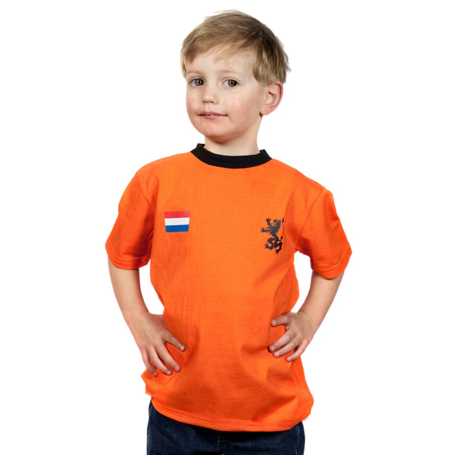 spreker Maak los personeelszaken Oranje T-shirt - Kind - Fotogeschenken.nl