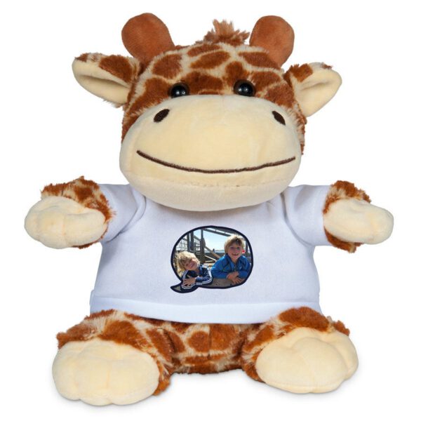 Knuffel bedrukken - Giraffe
