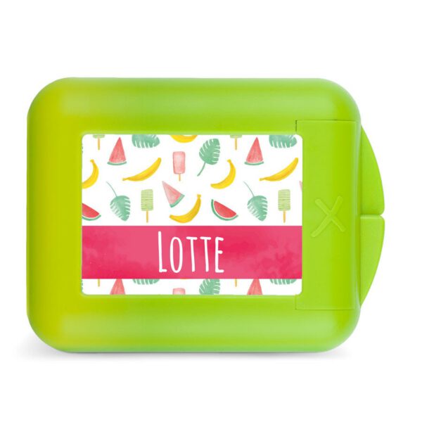Snackbox bedrukken - Lime