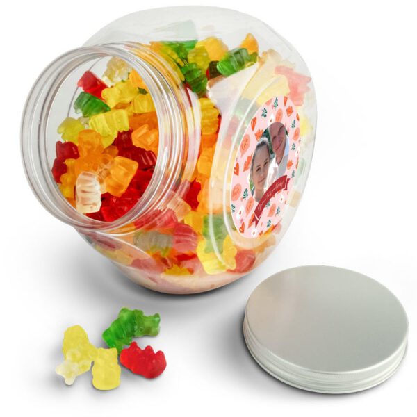 Snoeppot bedrukken - Mini beertjes