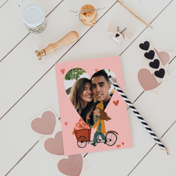 Valentijnskaart maken - M - Staand