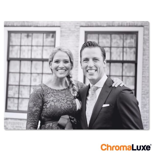 Foto op aluminium afdrukken - Wit (ChromaLuxe) - 20 x 15 cm