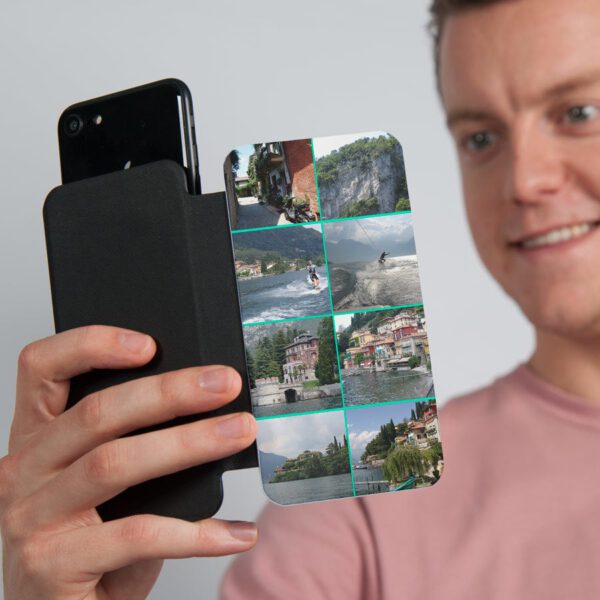 Flip telefoonhoesje met foto - M