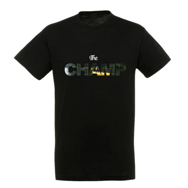 T-shirt voor mannen bedrukken - Zwart - M