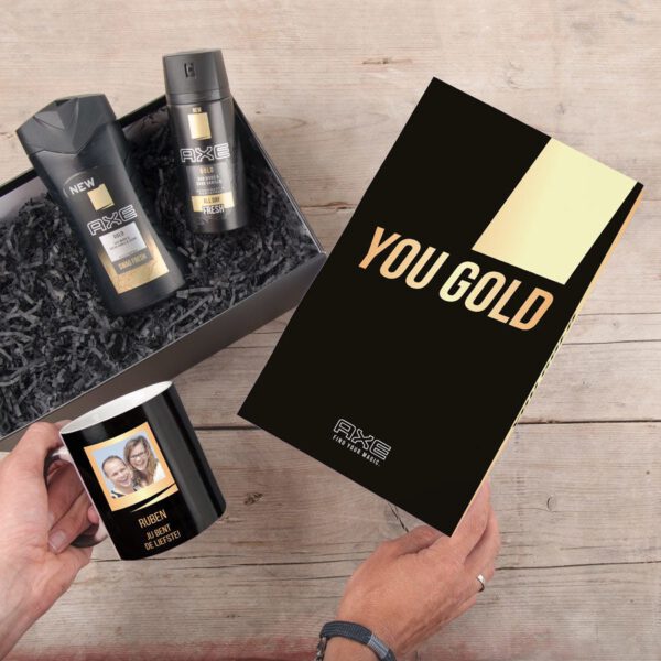 Axe geschenkset maken - Magic mok
