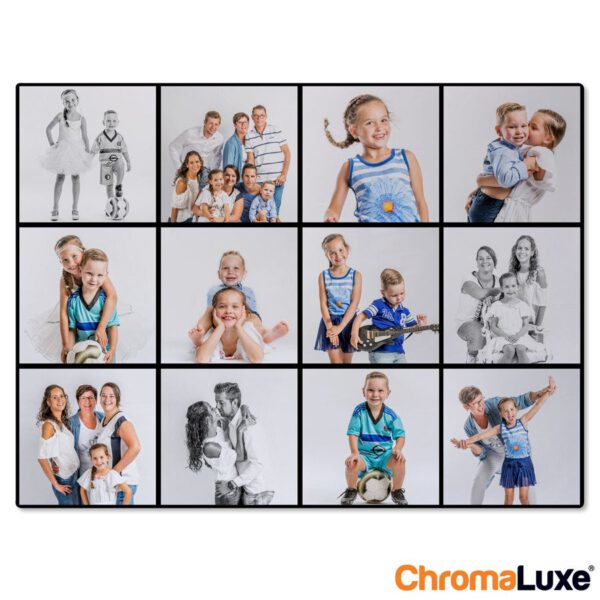 Instacollage aluminium - Wit