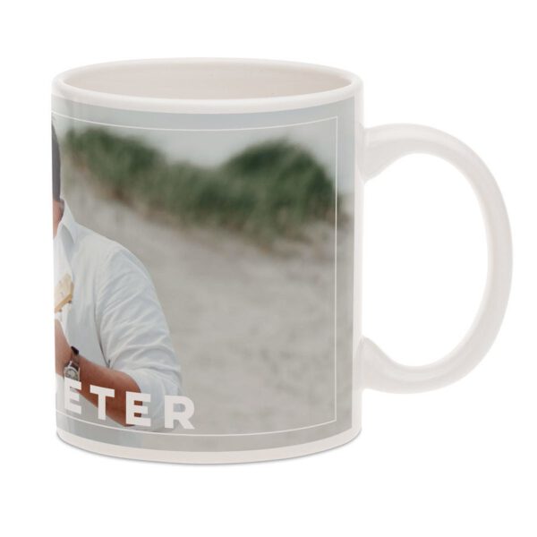 Mok met foto voor peter bedrukken