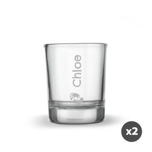 Shotglas graveren (2 stuks)