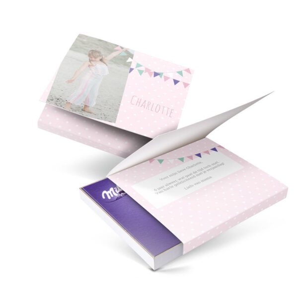 Milka giftbox bedrukken - Verjaardag - 110 gram
