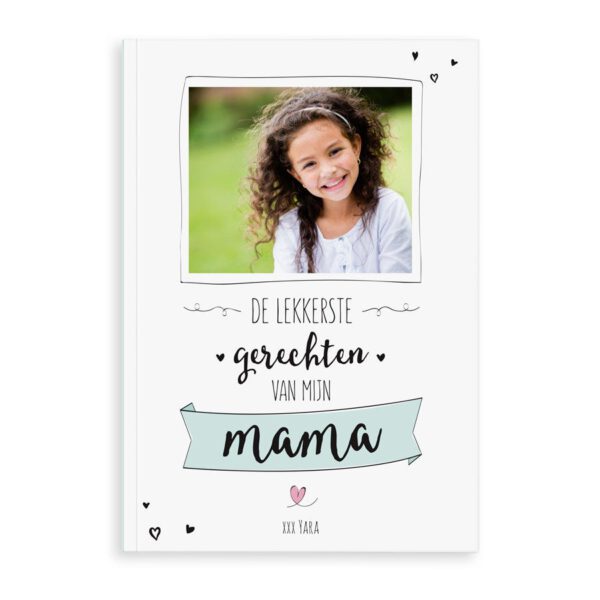 Moederdag receptenboek bedrukken - A4 - Softcover