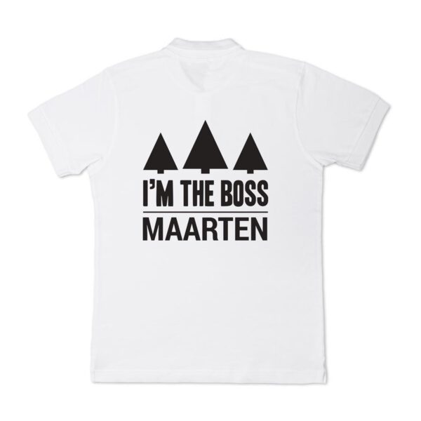 Polo voor heren bedrukken - Wit - XXL