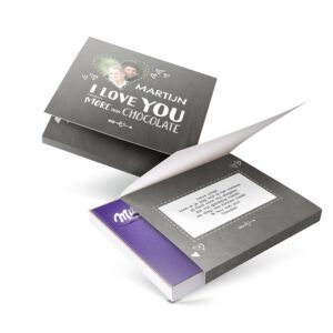 Milka giftbox bedrukken - Liefde