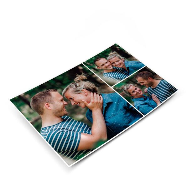 Ansichtkaart met foto