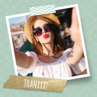 Luckz | Bedanktkaart Met foto