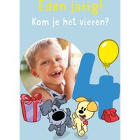aanbidden Waakzaamheid maximaliseren Woezel en Pip | Uitnodiging verjaardag met foto – Fotogeschenken.nl