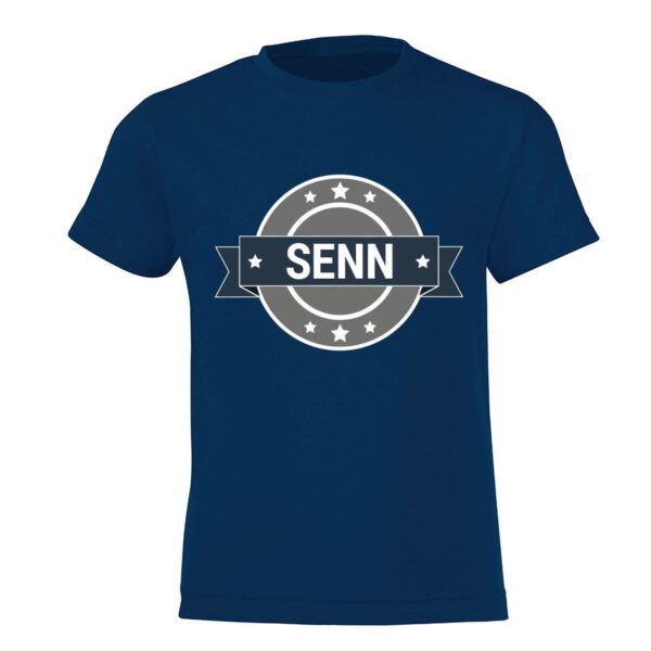 T-shirt voor kinderen bedrukken - Navy - 4 jaar