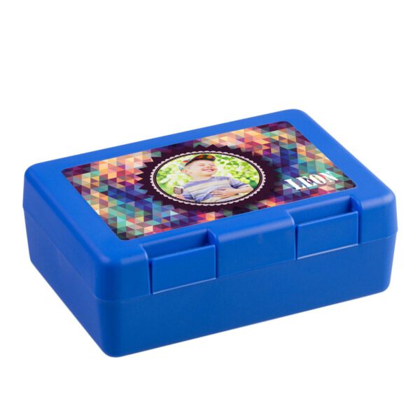 Broodtrommel bedrukken - Blauw