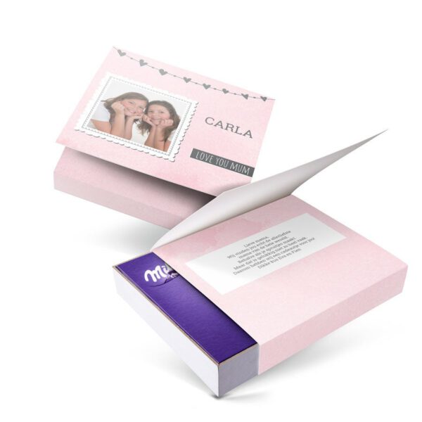 Milka giftbox bedrukken - Moederdag - 220 gram