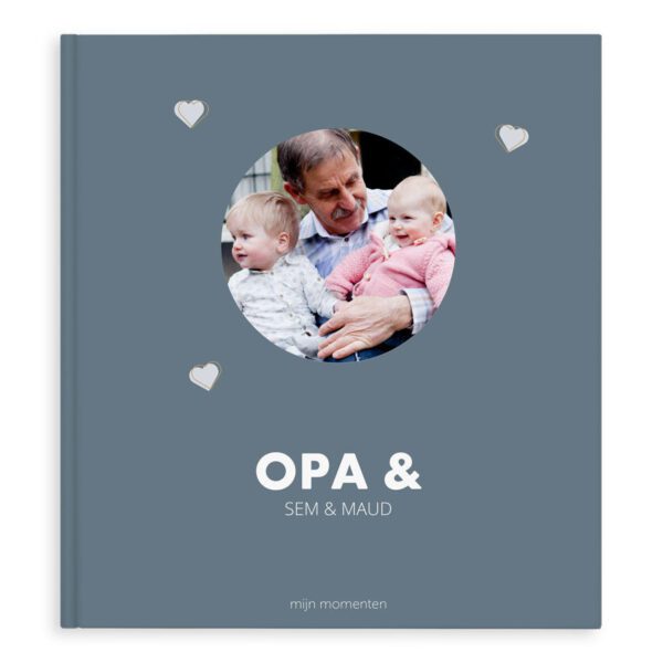 Momenten fotoboek maken - Opa & ik/wij - XL - Hardcover - 40 pagina&apos;s