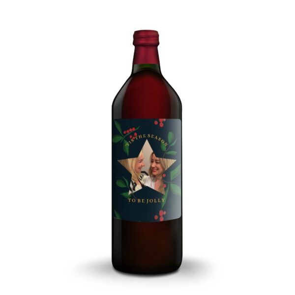 Glühwein met bedrukt etiket - Nürnberger