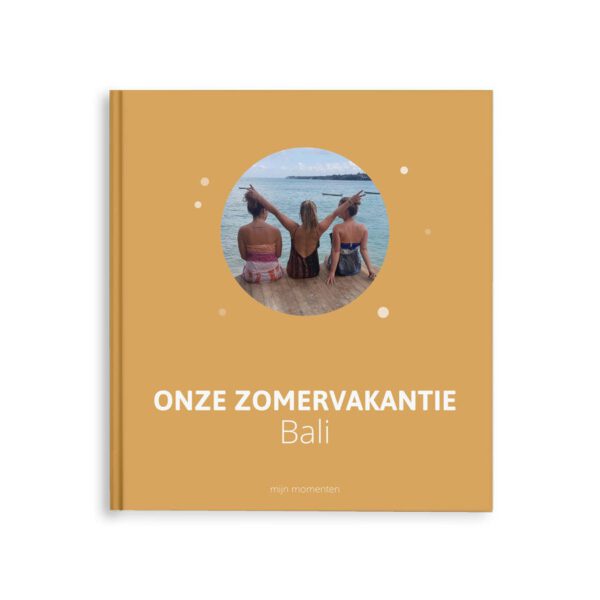 Momenten fotoboek maken - Onze zonvakantie - M - Hardcover - 40 pagina&apos;s