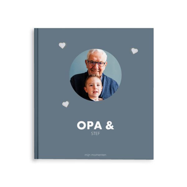 Momenten fotoboek maken - Opa & ik/wij - M - Hardcover - 40 pagina&apos;s