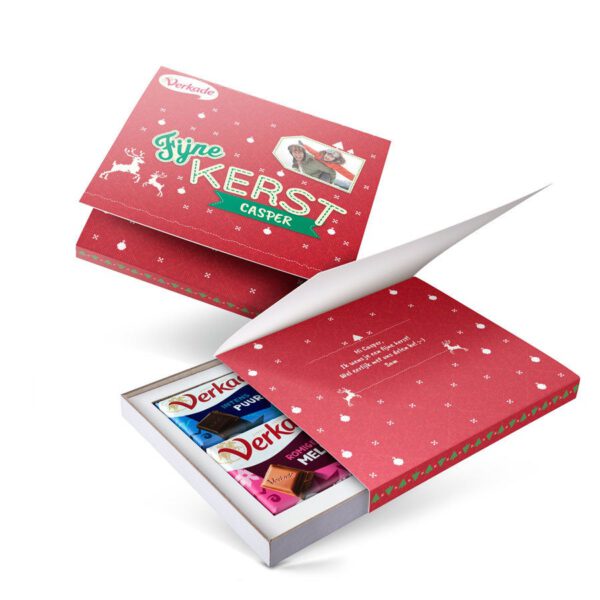 Verkade giftbox bedrukken - Kerst (2 repen)
