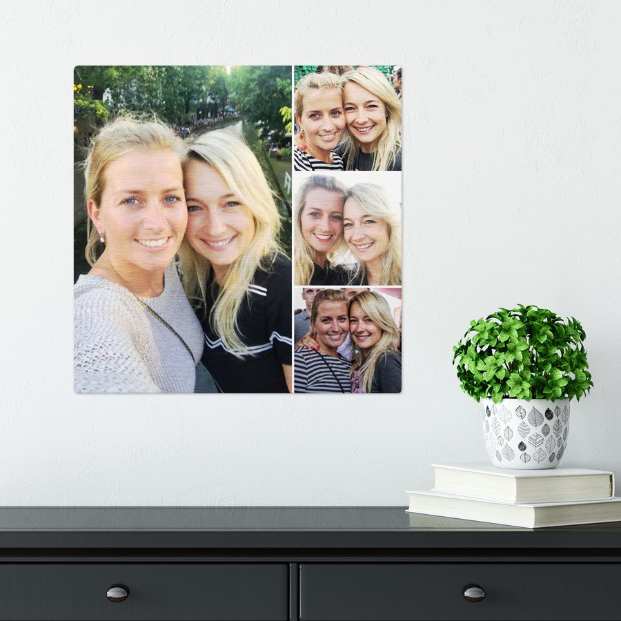 Foto op aluminium afdrukken - Geborsteld (ChromaLuxe) - 40 x 40 cm