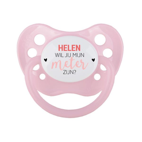 Meter speen met naam