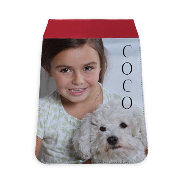 Losse flap voor de schoudertas (Medium - rood)