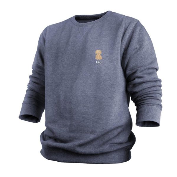 Trui voor heren bedrukken - Indigo - XXL
