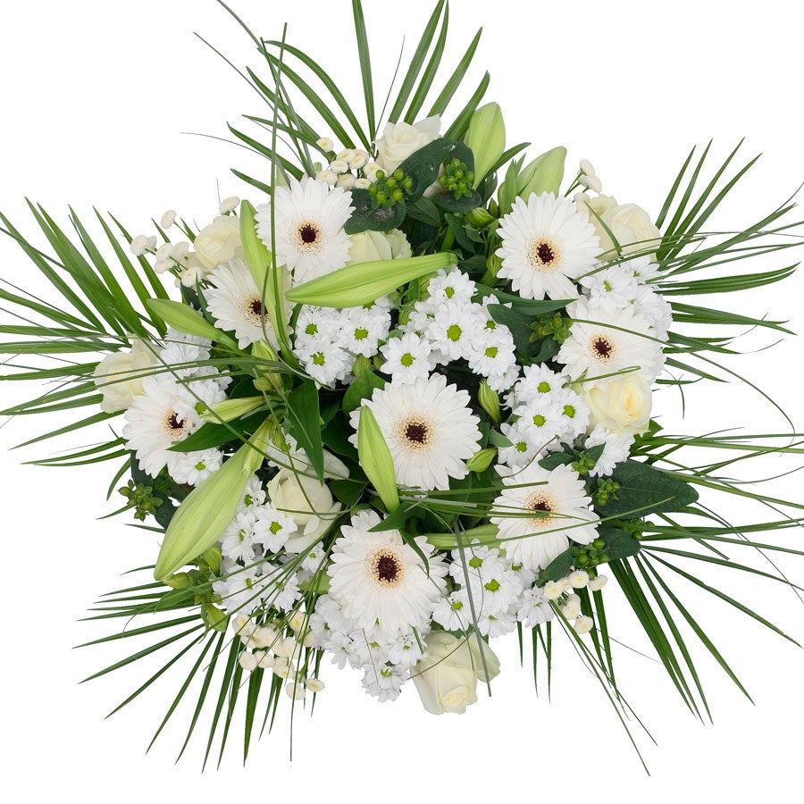 Bloemen - Boeket Wit (Groot)