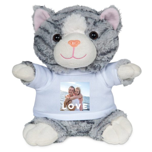 Knuffel bedrukken - Poes