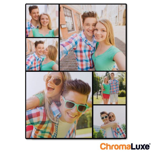Instacollage aluminium - Wit