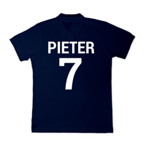 Polo voor heren bedrukken - Navy - S