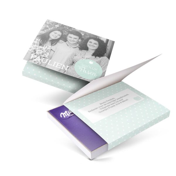Milka giftbox bedrukken - Pasen - 110 gram