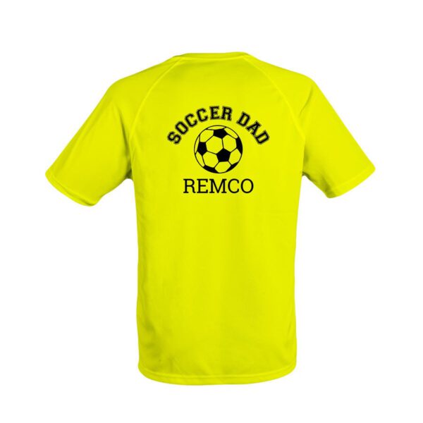 Sportshirt bedrukken - Heren - Geel - XXL
