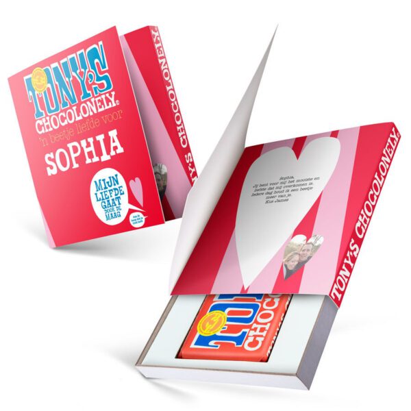 Tony&apos;s Chocolonely giftbox - Liefde (melk)